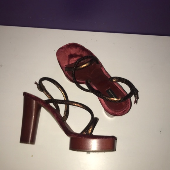 Marc Jacobs Collection Block Heels - Picture 5 of 7